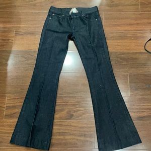 Indigo bell bottom jeans